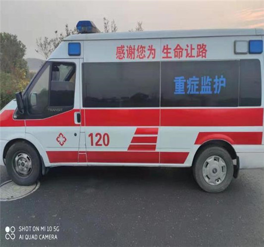 双江救护车出租服务案例3